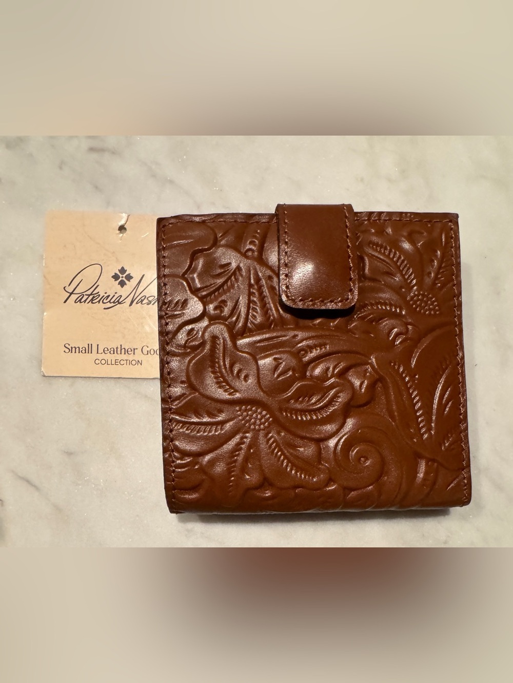 Patricia Nash Leather Wallet - Brown